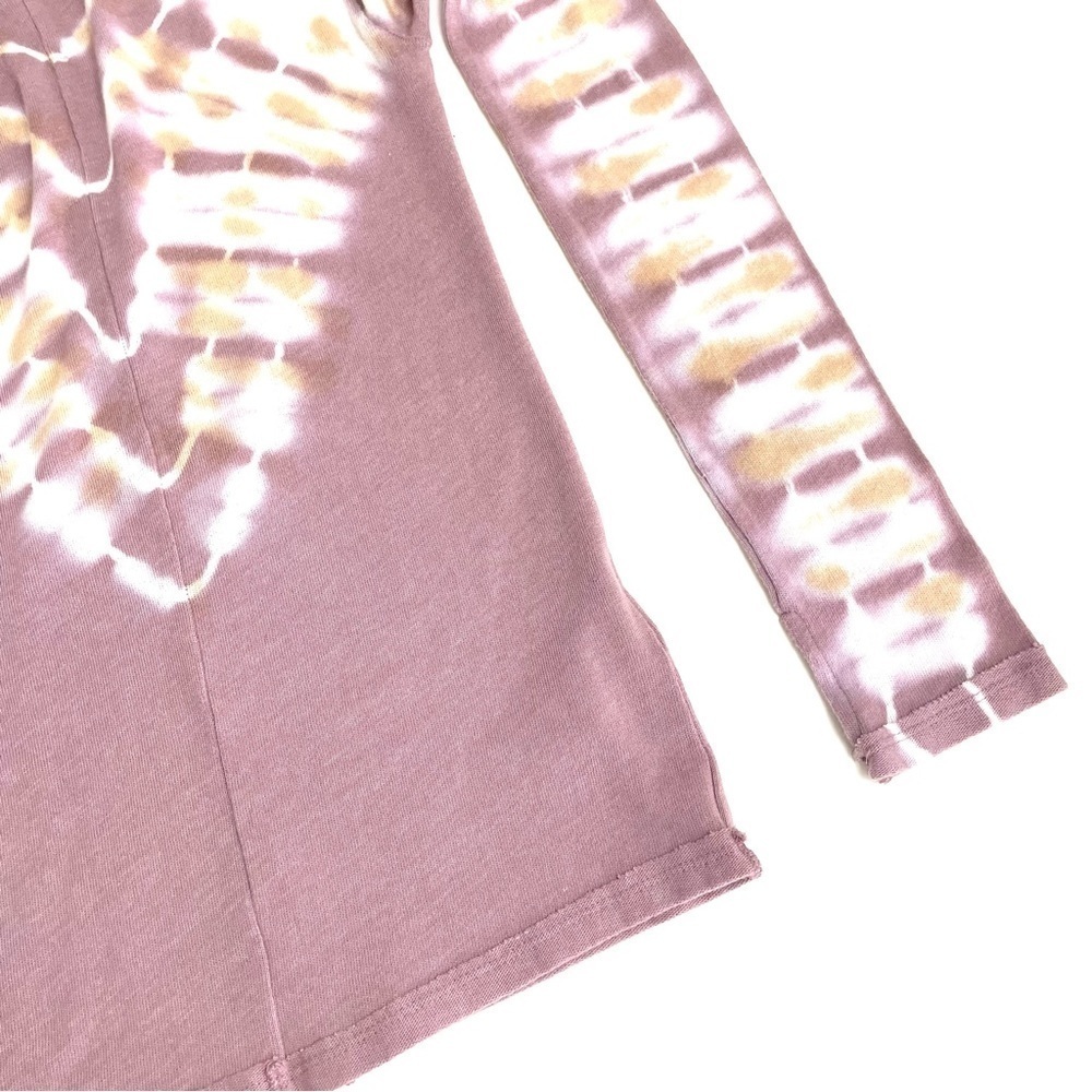 Free People Psychedelic Tie‎ Dye Moody Blossom Turtleneck Tee - Picture 12 of 14